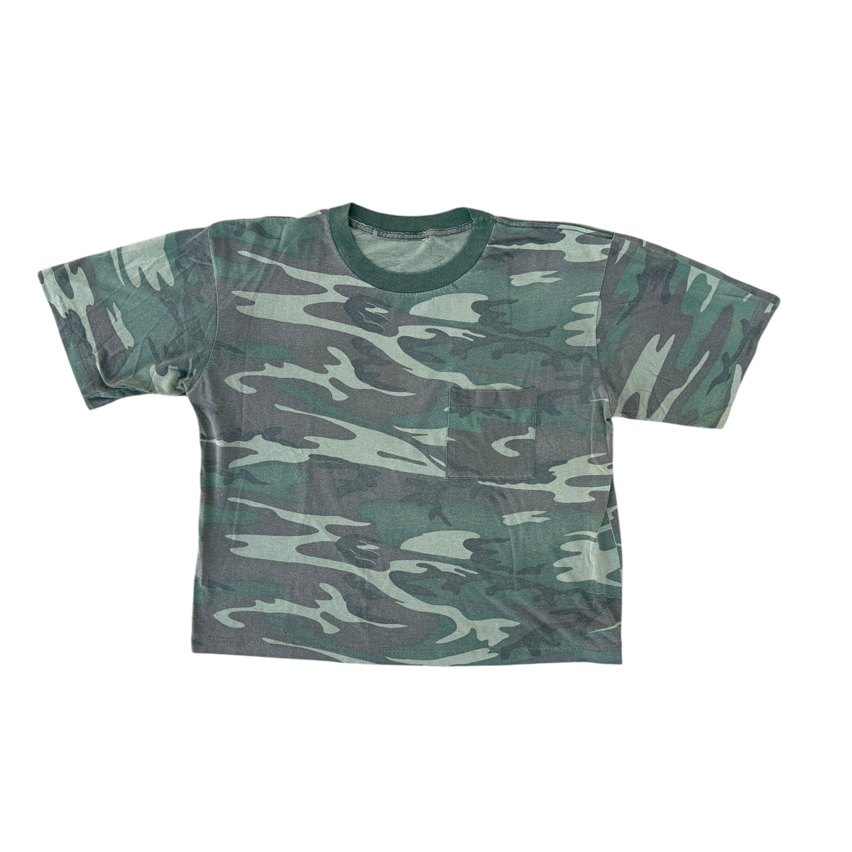 CAMO GREEN TEE