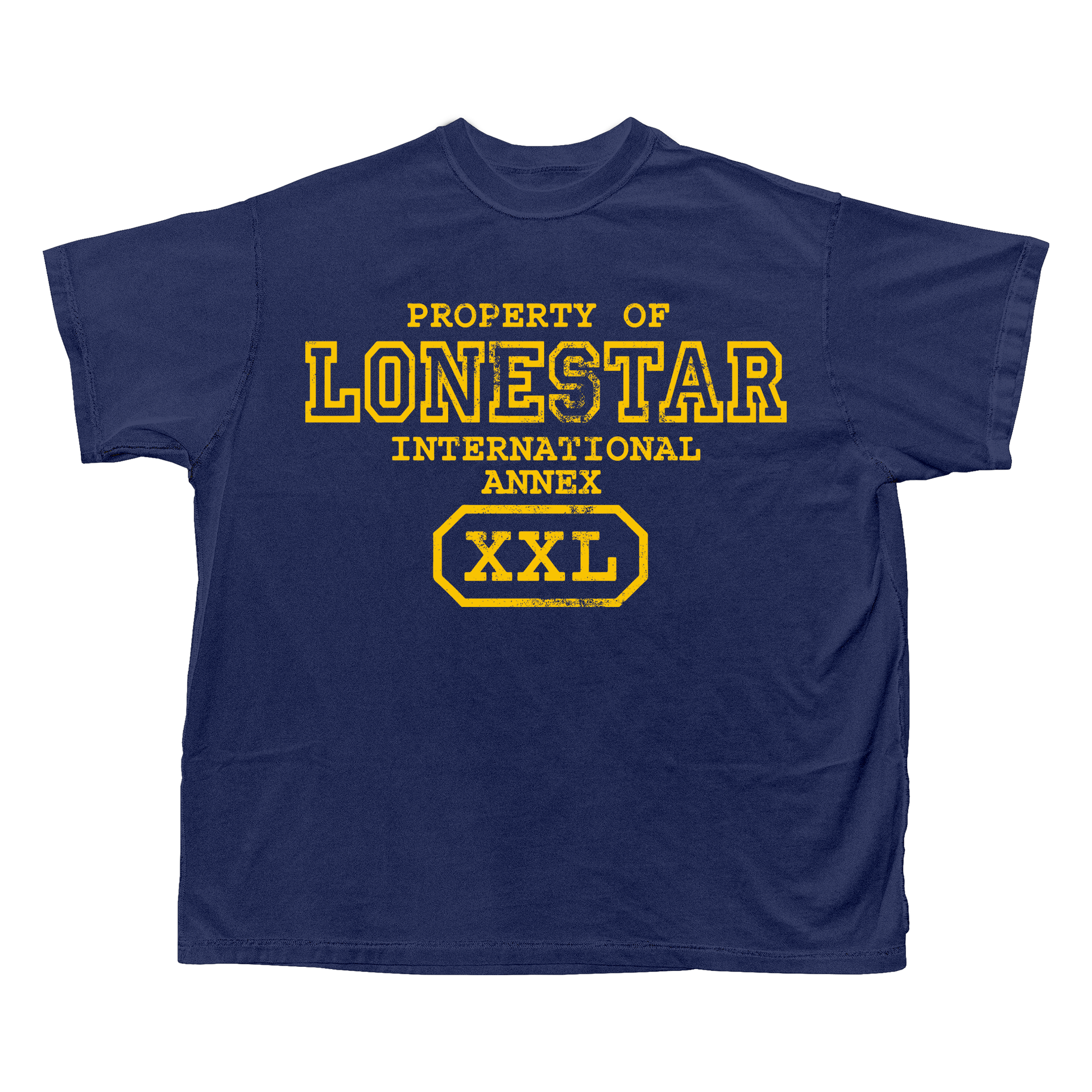 NAVY INTERNATIONAL TEE