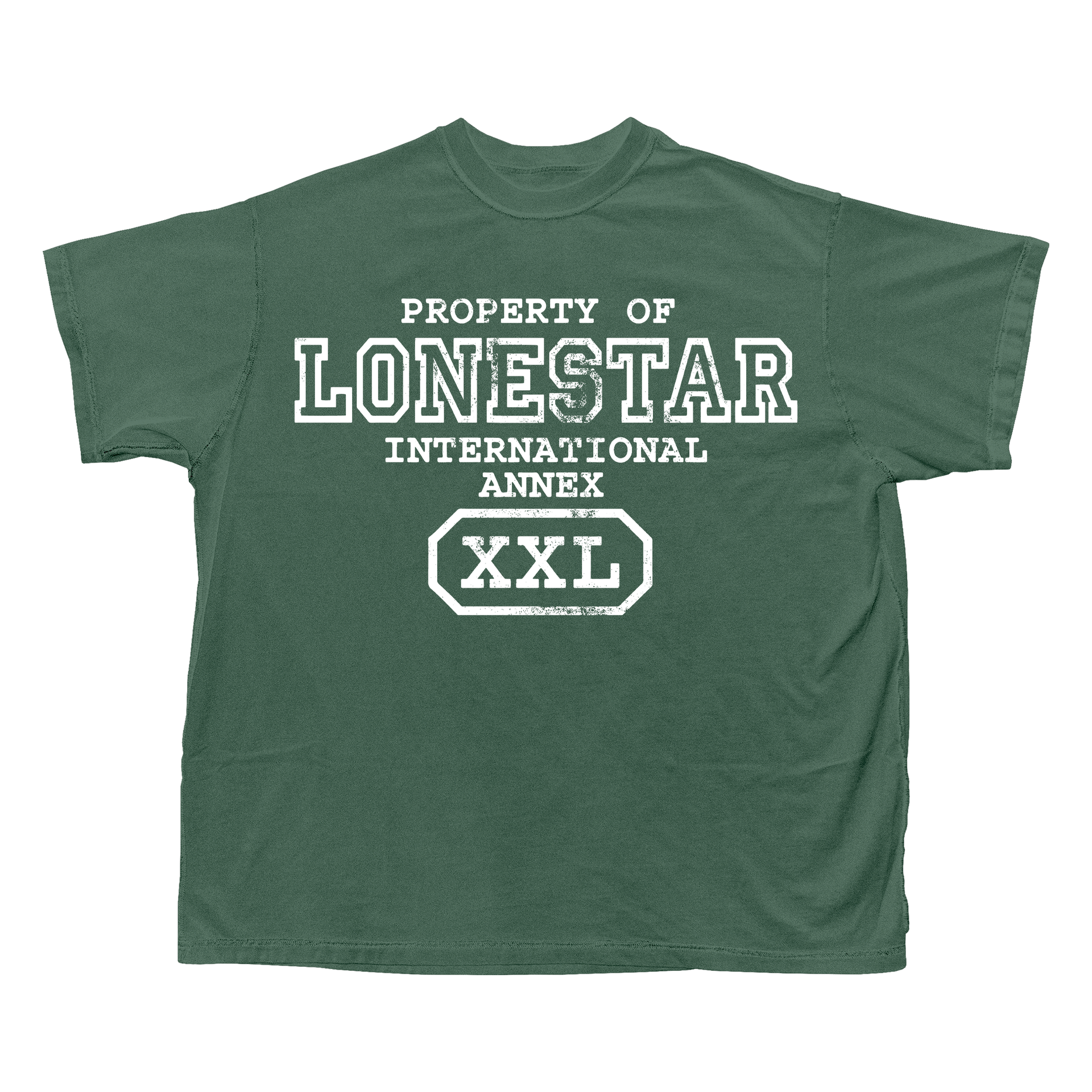 INTERNATIONAL GREEN/WHITE TEE
