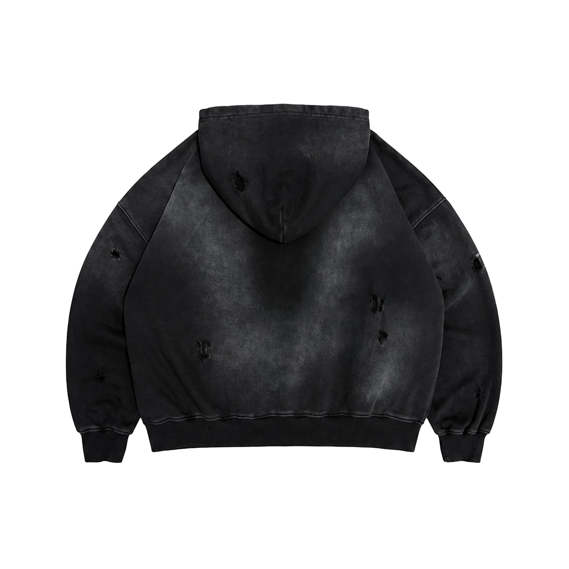 BLACK SUN FADED ZIP-UP
