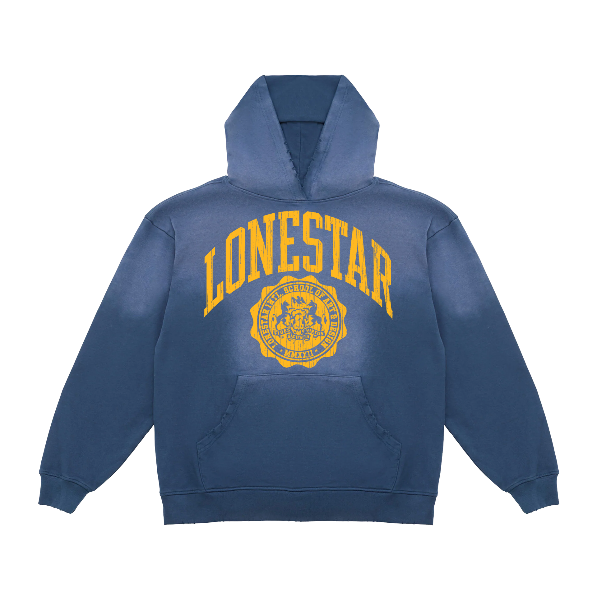NAVY ARTS HOODIE