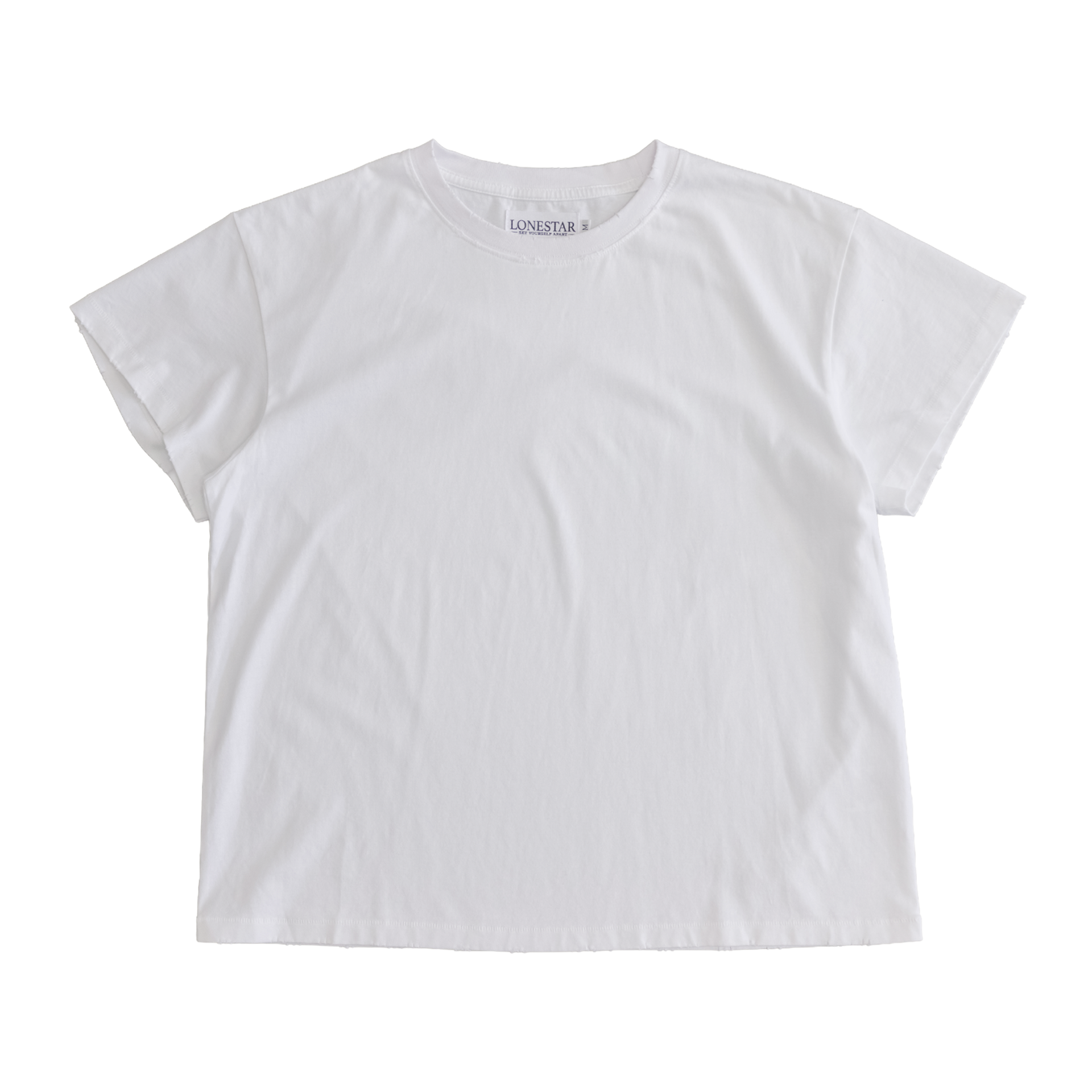 WHITE BLANK TEE